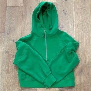 Lululemon Athletica Vibrant Green Zip-Up Hoodie